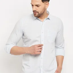 Duke Slim Fit Opaque Cotton Casual Shirt-picture-11