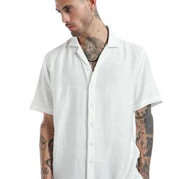 Banana Club Premium Slim Fit Cuban Collar Casual Shirt-picture-8