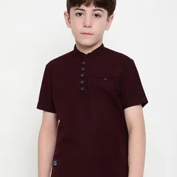 Octave Boys Opaque Casual Shirt-picture-19
