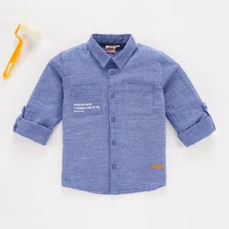 Ed-a-Mamma Boys Spread Collar Cotton Casual Shirt-picture-16