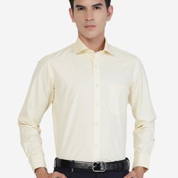 Greenfibre Slim Fit Cotton Formal Shirt-picture-9