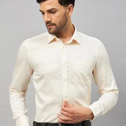 LOUIS STITCH Comfort Opaque Cotton Formal Shirt-picture-40