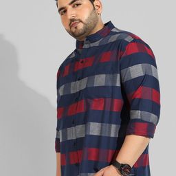 Instafab Plus Size Men Printed Casual Cotton Shirt-picture-46