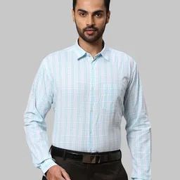 Park Avenue Men Checked Cotton Formal Shirt-picture-34