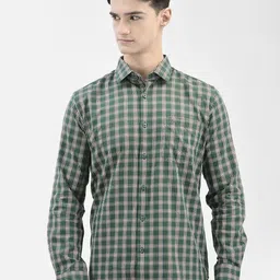 Crimsoune Club Checked Slim Fit Pure Cotton Casual Shirt-picture-39