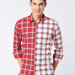 Pepe Jeans Tartan Checked Opaque Pure Linen Casual Shirt-picture-5