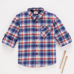 Ed-a-Mamma Boys Checked Classic Casual Shirt-picture-13