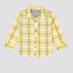 mothercare Boys Tartan Checked Pure Cotton Casual Shirt-image-97