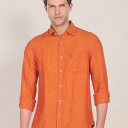 U.S. Polo Assn. Men Long Sleeves Casual Shirt-picture-34