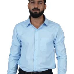 PARASSIO CLOTHINGS India Slim Spread Collar Formal Shirt-picture-19