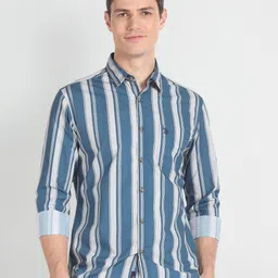 U.S. Polo Assn. Denim Co. Striped Cotton Casual Shirt-picture-41