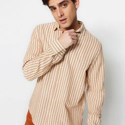 Trendyol Striped Spread Collar Casual Shirt-picture-11