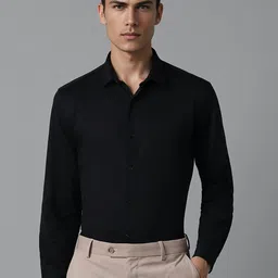 Louis Philippe Sport Cotton Slim Fit Opaque Casual Shirt-picture-19
