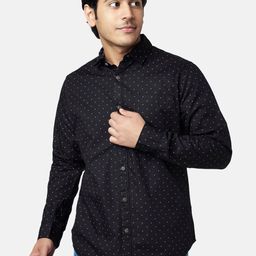 YU by Pantaloons Men Slim Fit Printed Cotton Casual Shirt-picture-11