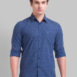 Parx Men Slim Fit Printed Casual Shirt-image-31