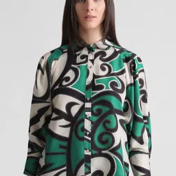 ONLY Ethnic Motifs Printed Casual Shirt-picture-0