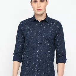 JADEBERRY Conversational Printed Classic Regular Fit Cotton Casual Shirt-image-0