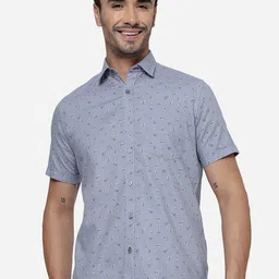 Greenfibre Conversational Printed Pure Cotton Casual Shirt image 1