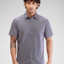 ColorPlus Men Opaque Printed Casual Shirt-picture-27