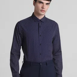 Jack & Jones Micro Ditsy Printed Pure Cotton Casual Shirt-picture-20