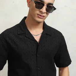 HIGHLANDER Men Floral Opaque Printed Casual Shirt-picture-24