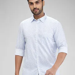 Parx Men Slim Fit Floral Opaque Printed Casual Shirt-image-54
