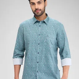 Parx Men Slim Fit Floral Opaque Printed Casual Shirt-image-56