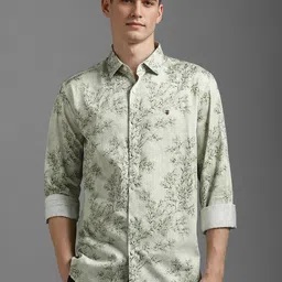 Louis Philippe Sport Men Slim Fit Floral Printed Cotton Casual Shirt-picture-12