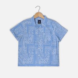 Allen Solly Junior Boys Ethnic Motifs Printed Printed Casual Shirt-picture-22
