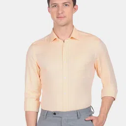 Arrow Men Self Design Dobby Cotton Formal Shirt-picture-15