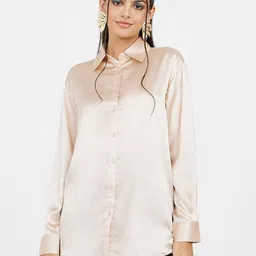 Styli Spread Collar Long Sleeves Casual Shirt-image-20