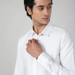 SUBTRACT Spread Collar Slim Fit Formal Shirt image 2