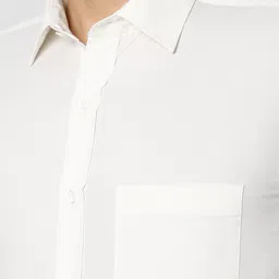 Peter England Men White Formal Shirt image 2
