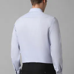 Louis Philippe Classic Self Design Textured Opaque Formal Shirt image 4