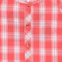 mothercare Boys Tartan Checked Regular Fit Cotton Casual Shirt image 2