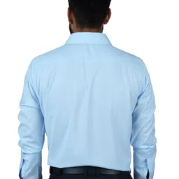 PARASSIO CLOTHINGS India Slim Spread Collar Formal Shirt image 5