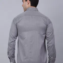 JAINISH Striped Spread Collar Casual Shirt image 5