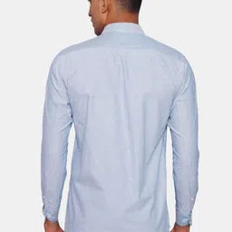 Wintage Men Green Opaque Pure Cotton Casual Shirt image 4