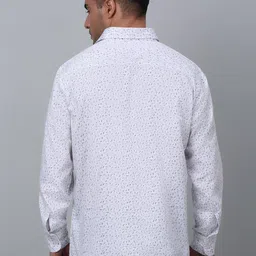 Cantabil Comfort Micro Ditsy Printed Cotton Casual Shirt image 5