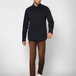Cantabil Long Sleeves Spread Collar Cotton Casual Shirt image 2