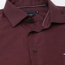 Tommy Hilfiger Spread Collar Pure Cotton Formal Shirt image 5