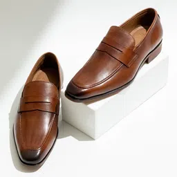 ATESBER by Inc.5 Men Leather Formal Slip-On Shoes-picture-25