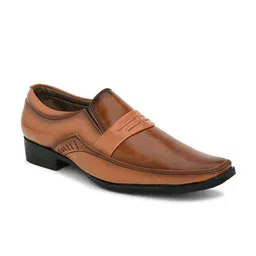 Provogue Men Round Toe Formal Slip-On Shoes image 5