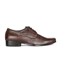 Bata Men Round Toe Formal Derby Shoes image 5