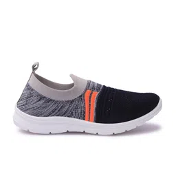 BAESD Boys Textured Flyknit Comfort Insole Slip on Sneakers image 4