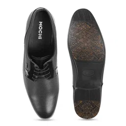 Mochi Men Textured Leather Formal Derbys image 2