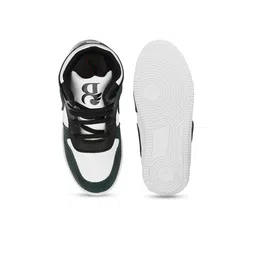 BIRDE Kids Mid Top Colourblocked Comfort Insole Basics Sneakers image 4