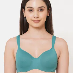 SOIE Pack of 2 Full Coverage Padded Wired Sweetheart Neckline Seamless Cups Bra image 3