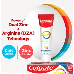 Colgate Set Of 2 Total Advanced Health 12Hr Protection Antibacterial Toothpaste- 150g Each image 5