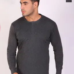 T.T. Pack Of 2 Anthra Slim Fit Thermal Top-picture-14